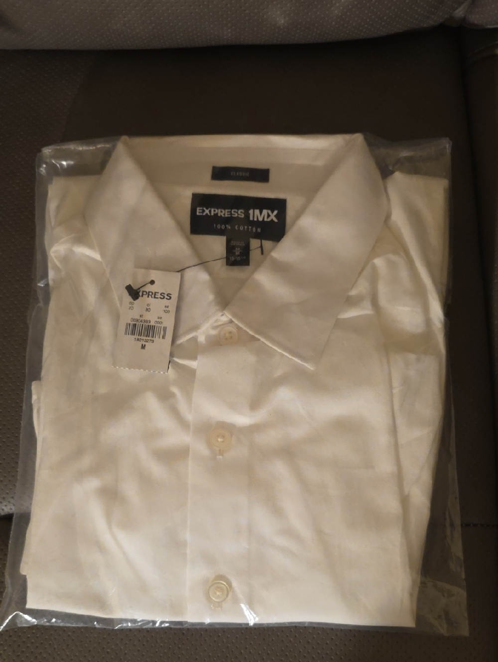 Express White Classic Dress Shirt